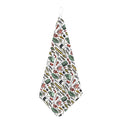 Fishing Equipment Pattern Print Hand Towel