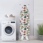 Fishing Equipment Pattern Print Ironing Board Cover