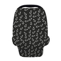 Fishing Hooks Pattern Print Baby Seat Cover