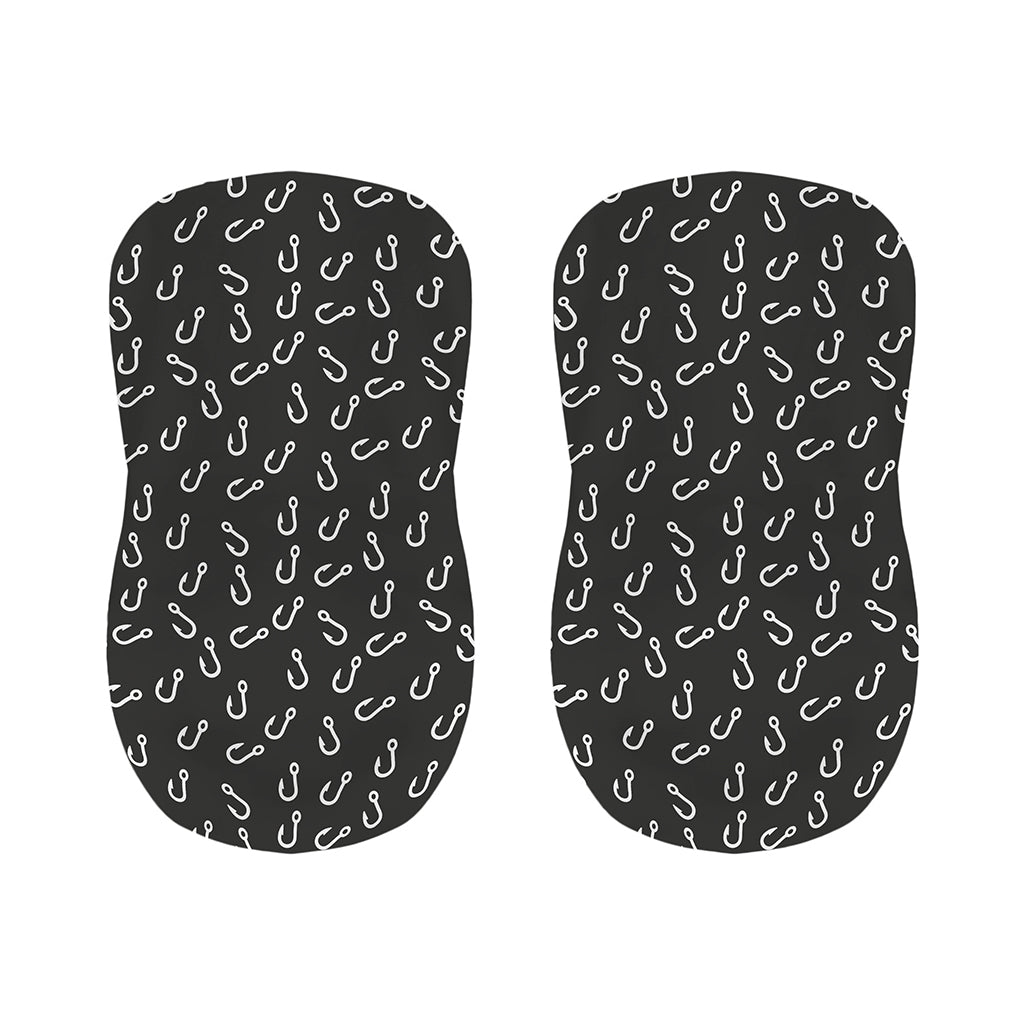 Fishing Hooks Pattern Print Bar Stool Covers