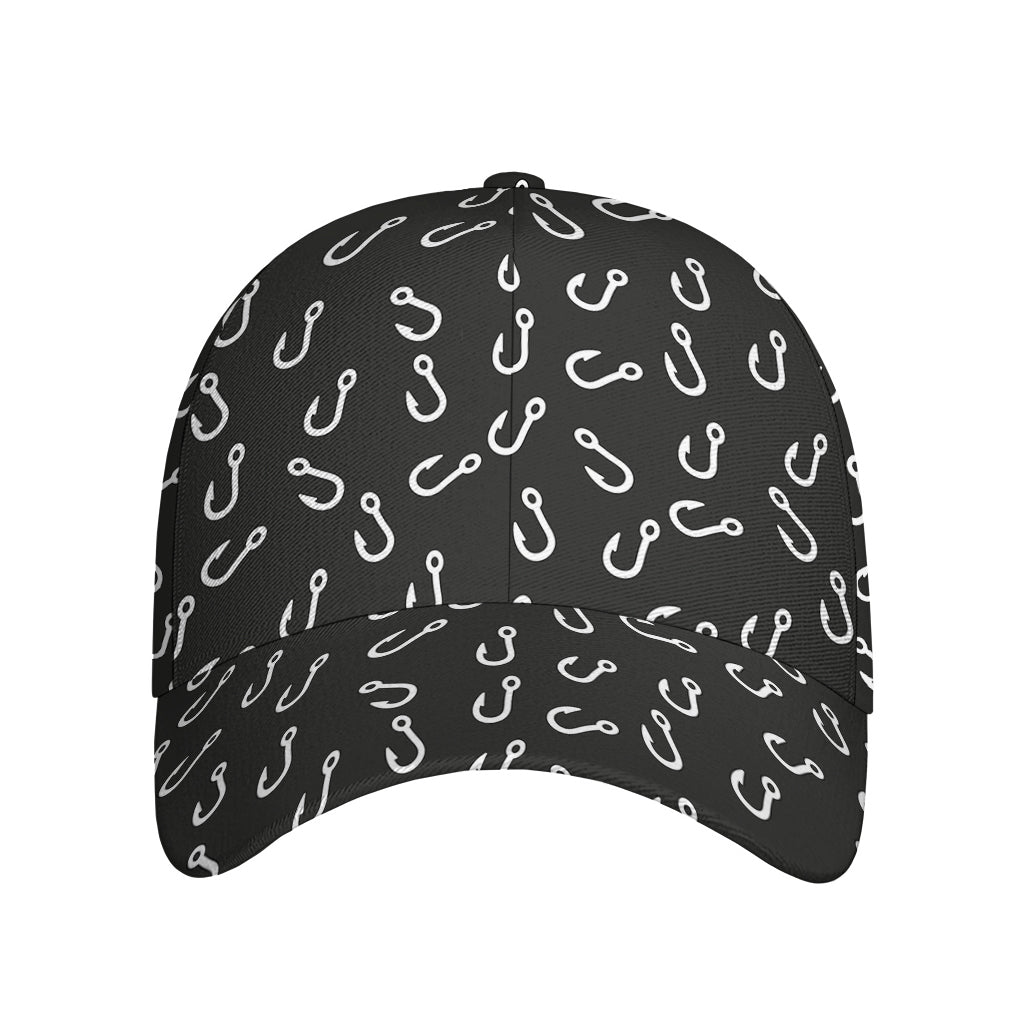 Fishing Hooks Pattern Print Baseball Cap