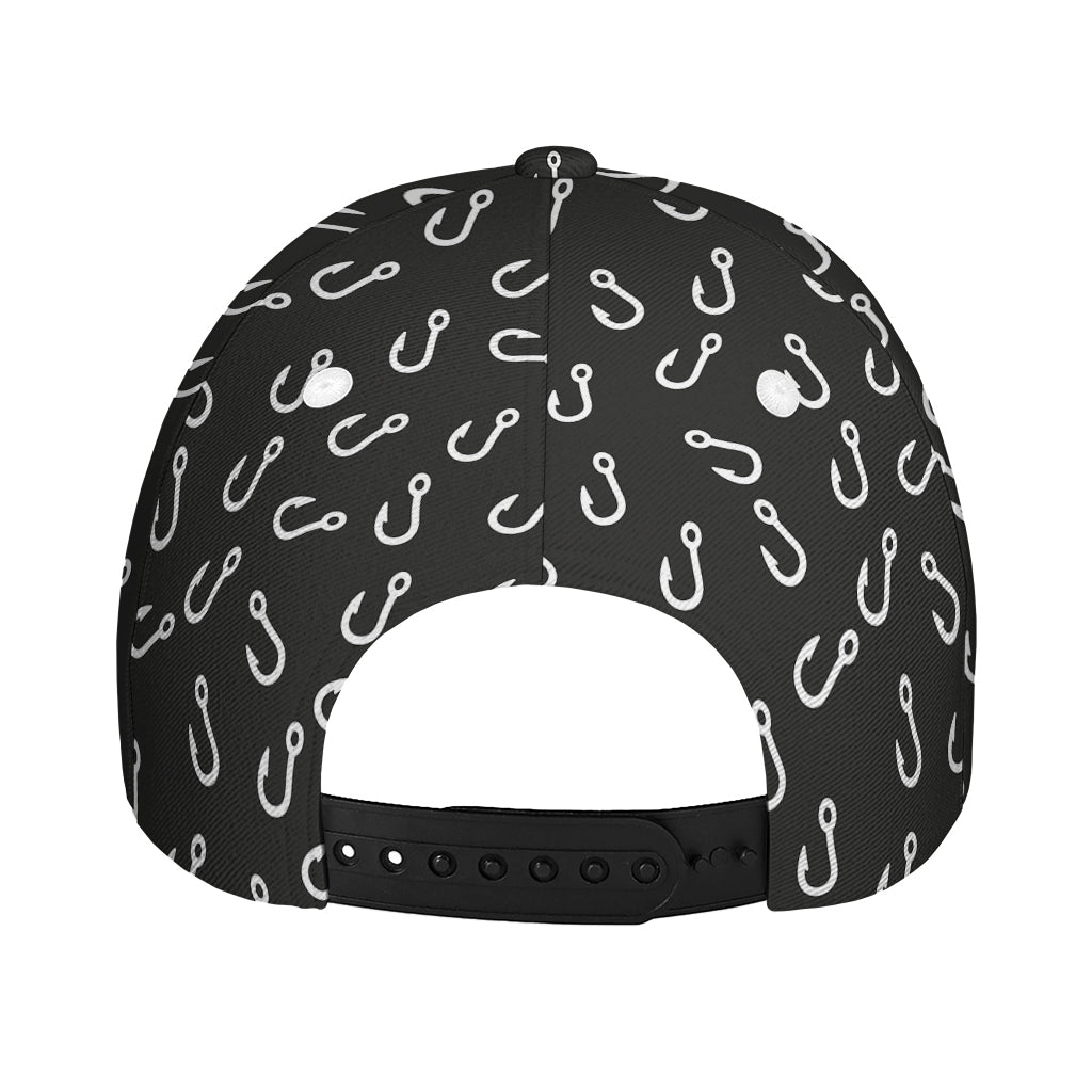 Fishing Hooks Pattern Print Baseball Cap