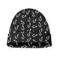 Fishing Hooks Pattern Print Beanie