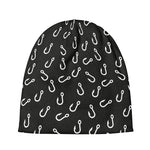 Fishing Hooks Pattern Print Beanie