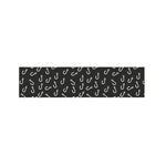Fishing Hooks Pattern Print Bed Runner