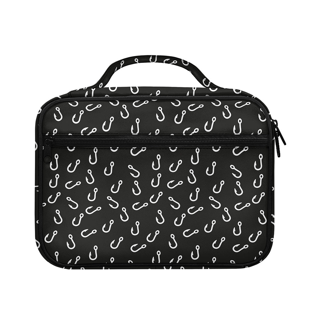 Fishing Hooks Pattern Print Briefcase Bible Bag