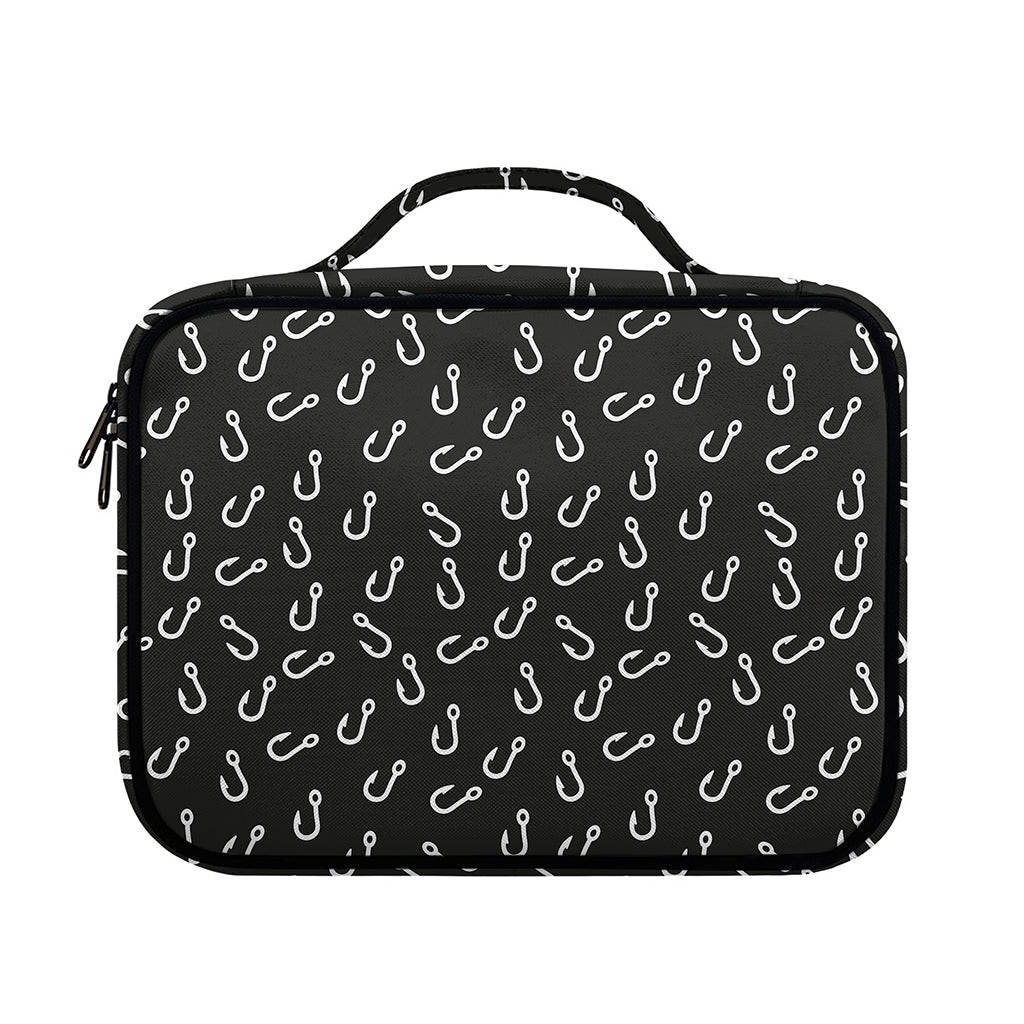 Fishing Hooks Pattern Print Briefcase Bible Bag