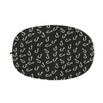 Fishing Hooks Pattern Print Car Side Mirror Covers