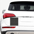 Fishing Hooks Pattern Print Car Sticker