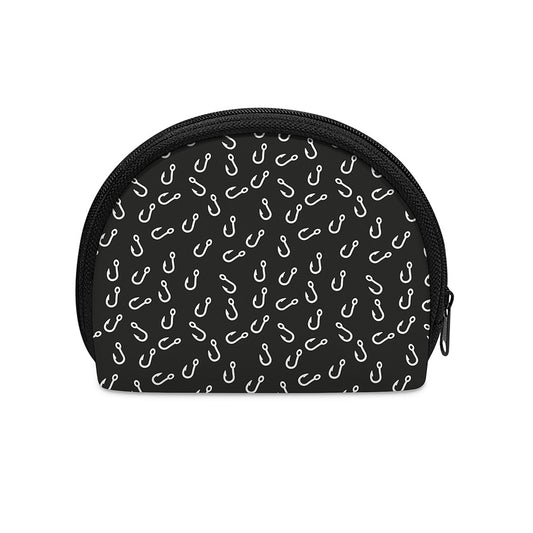 Fishing Hooks Pattern Print Coin Purse