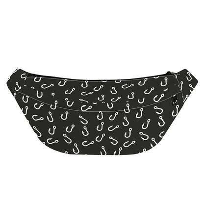 Fishing Hooks Pattern Print Fanny Pack