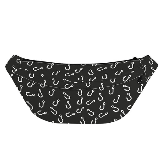 Fishing Hooks Pattern Print Fanny Pack