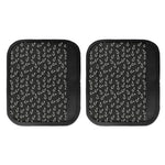 Fishing Hooks Pattern Print Handle Covers