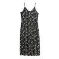 Fishing Hooks Pattern Print Jersey Midi Cami Dress