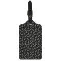 Fishing Hooks Pattern Print Luggage Tag