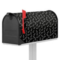 Fishing Hooks Pattern Print Mailbox Cover