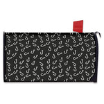 Fishing Hooks Pattern Print Mailbox Cover
