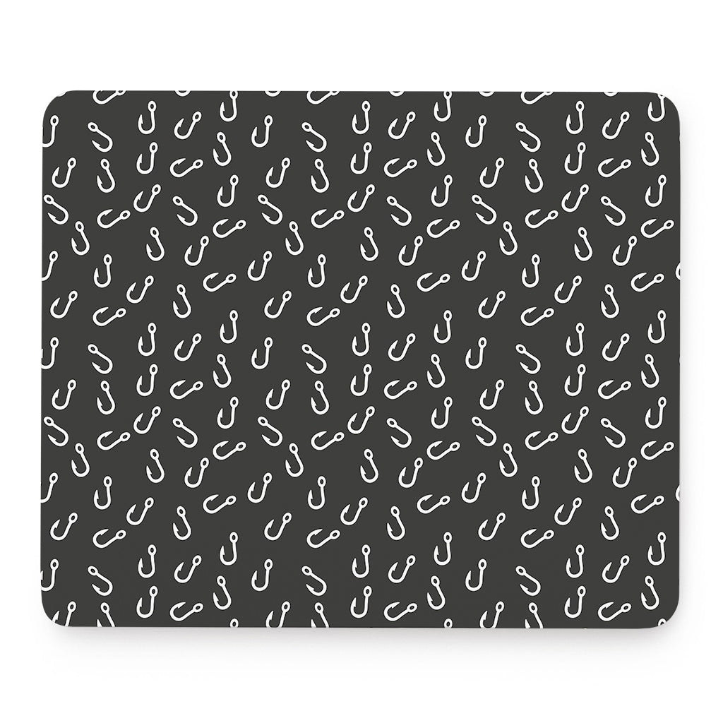 Fishing Hooks Pattern Print Mouse Pad