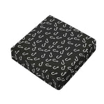 Fishing Hooks Pattern Print Outdoor Seat Cushion Cover