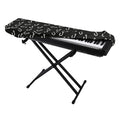 Fishing Hooks Pattern Print Piano Keyboard Cover