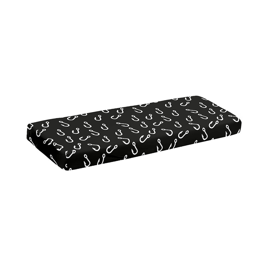 Fishing Hooks Pattern Print Piano Keyboard Cover
