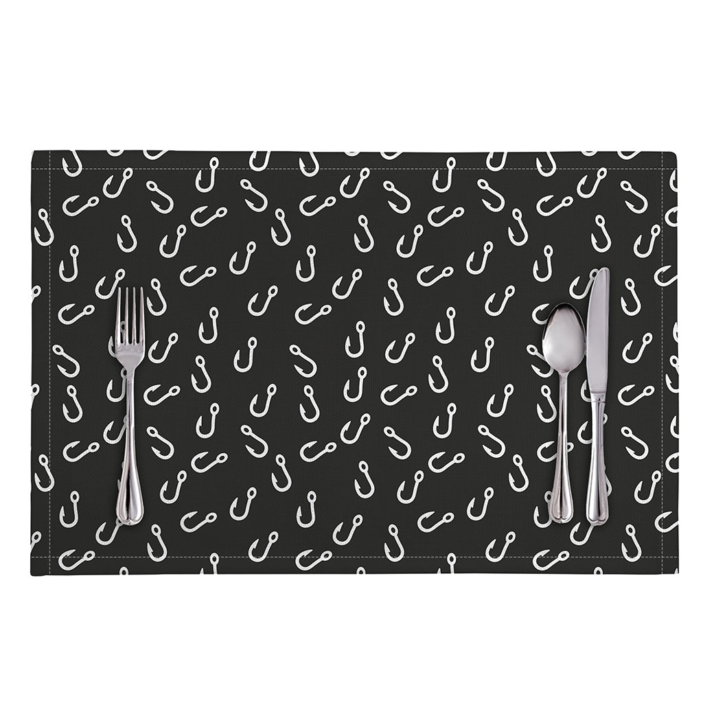 Fishing Hooks Pattern Print Placemat