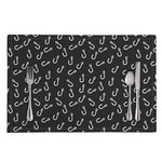 Fishing Hooks Pattern Print Placemat