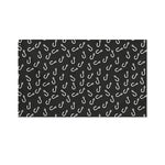 Fishing Hooks Pattern Print Polyester Flag