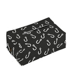Fishing Hooks Pattern Print Rectangle Tissue Box Cover
