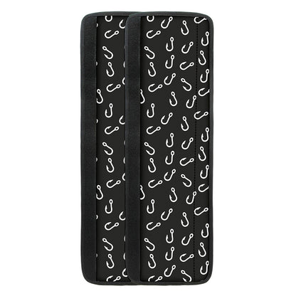 Fishing Hooks Pattern Print Refrigerator Handle Covers