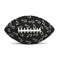 Fishing Hooks Pattern Print Rugby Ball