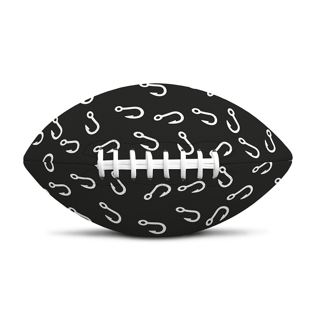 Fishing Hooks Pattern Print Rugby Ball