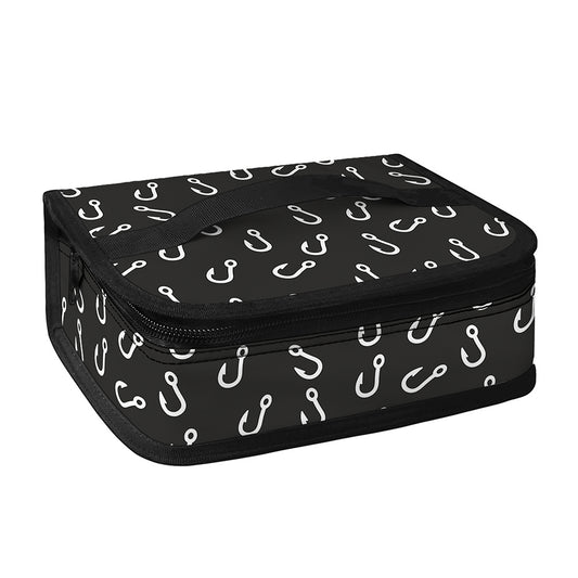 Fishing Hooks Pattern Print Small Lunch Bag