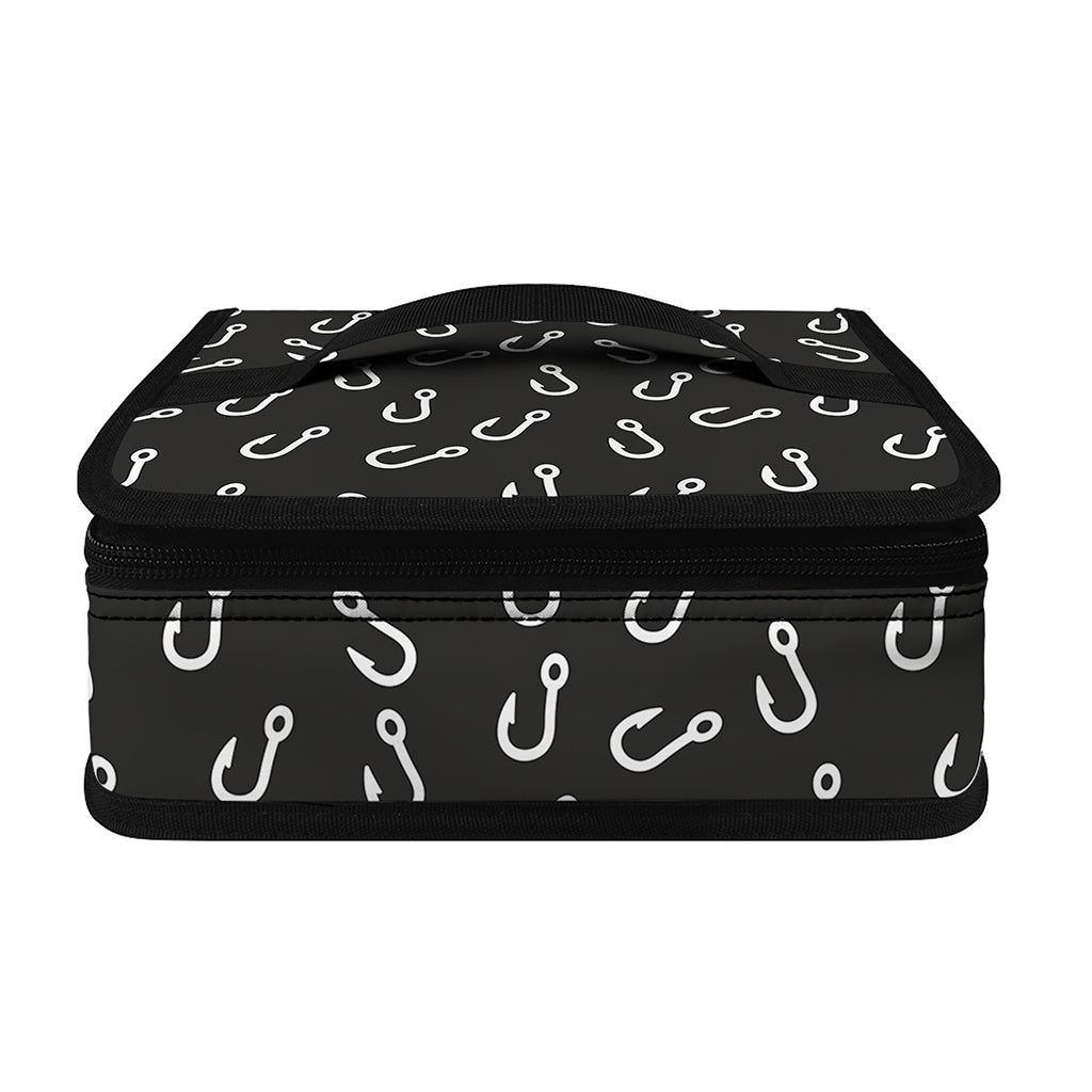 Fishing Hooks Pattern Print Small Lunch Bag
