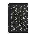 Fishing Hooks Pattern Print Trifold Wallet