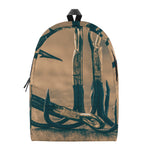 Fishing Hooks Print Backpack