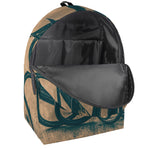 Fishing Hooks Print Backpack