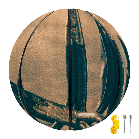 Fishing Hooks Print Basketball