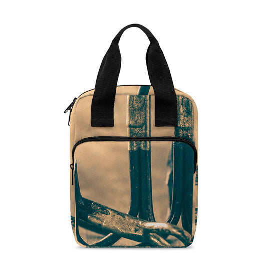 Fishing Hooks Print Bible Tote Bag