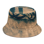 Fishing Hooks Print Bucket Hat