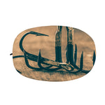 Fishing Hooks Print Car Side Mirror Covers
