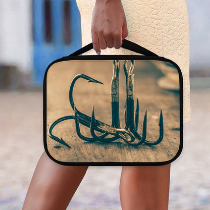 Fishing Hooks Print Classic Bible Case
