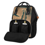 Fishing Hooks Print Diaper Bag