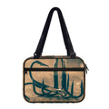 Fishing Hooks Print Double Strap Bible Bag
