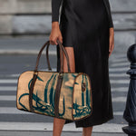 Fishing Hooks Print Duffle Bag