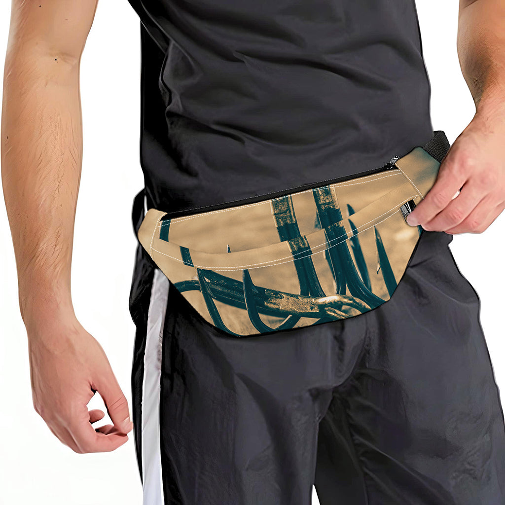 Fishing Hooks Print Fanny Pack
