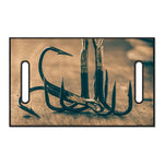 Fishing Hooks Print Golf Cart Seat Cover