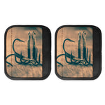 Fishing Hooks Print Handle Covers