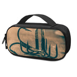 Fishing Hooks Print Insulin Cooler Travel Case