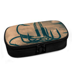 Fishing Hooks Print Insulin Cooler Travel Case